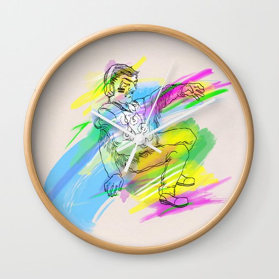 "Inspector Norse" by Virginia McCarthy & Cap Blackard Wall Clock