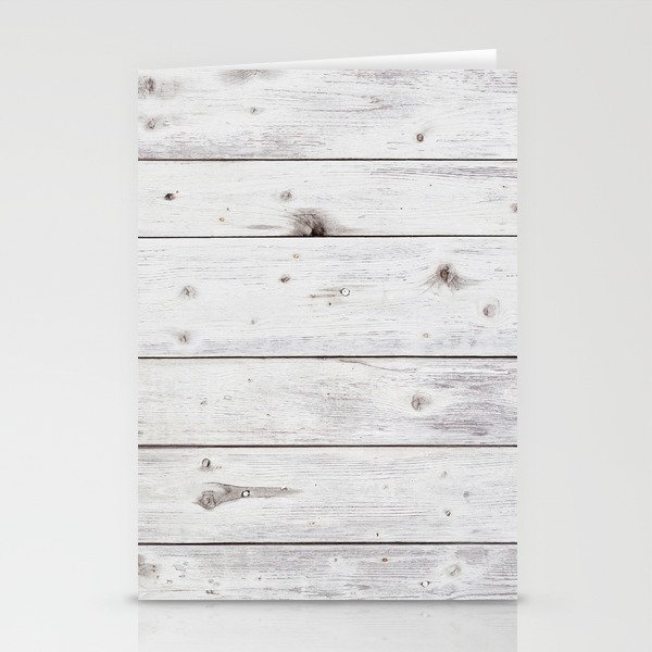Recycled Wood Panels Stationery Cards