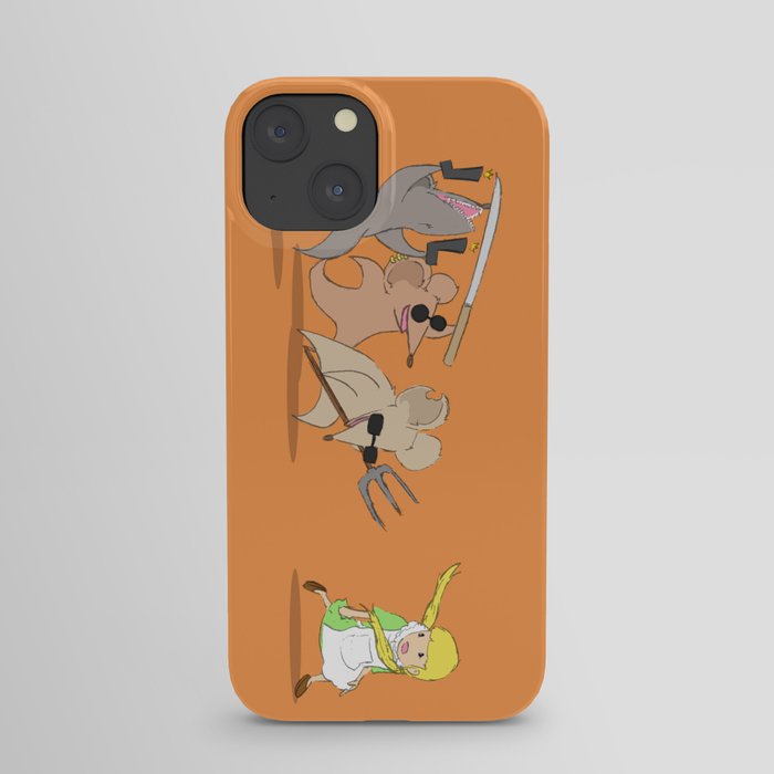 Three Visually Impaired Mice iPhone Case