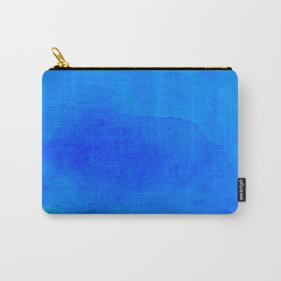 DARK BLUE WATERCOLOR BACKGROUND Carry-All Pouch