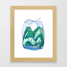 Rincon Hills Framed Art Print