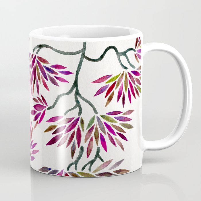 Bonsai Tree – Fuchsia Palette Coffee Mug