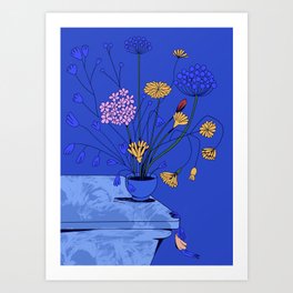 Let the new things grow Art Print