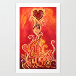 The Rising Phoenix Art Print