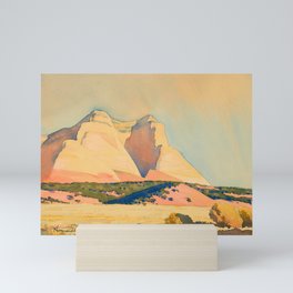 A view of Mount Carmel, Utah by Maynard Dixon Mini Art Print