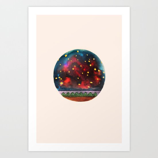 Nightfall Art Print