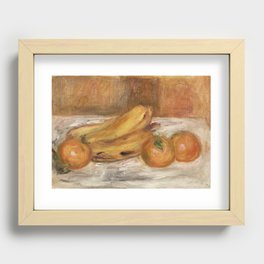 Oranges and Bananas (Oranges et bananes) (1913) by Pierre-Auguste Renoir. Recessed Framed Print
