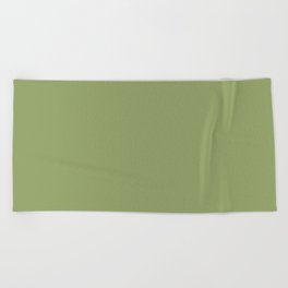 Green Smoke Beach Towel