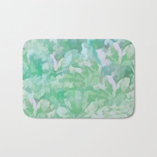 Summer Green Bath Mat