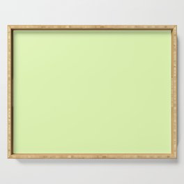 PALE SPRING BUD COLOR. Pastel Solid Color Serving Tray