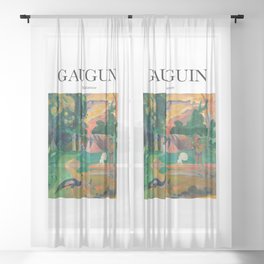 Gauguin - Matamoe Sheer Curtain