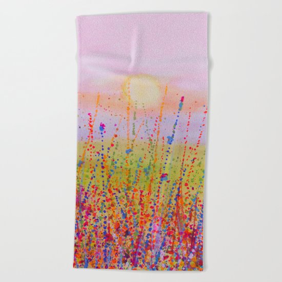 Improvisation 35 Beach Towel
