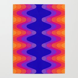 Sonic Wave Pattern 221 Poster