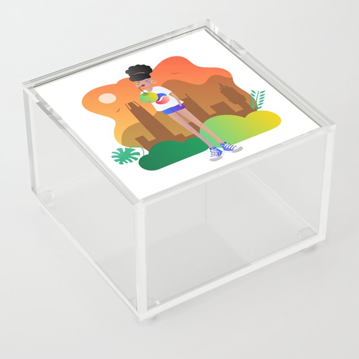 Summer Girl (Veranista) Acrylic Box