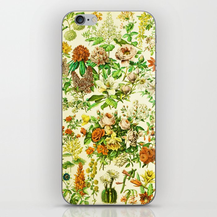 Adolphe Millot "Flowers" 3. iPhone Skin