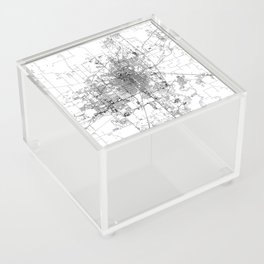 Springfield White Map Acrylic Box