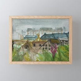 View from the Castle Road 01 Framed Mini Art Print