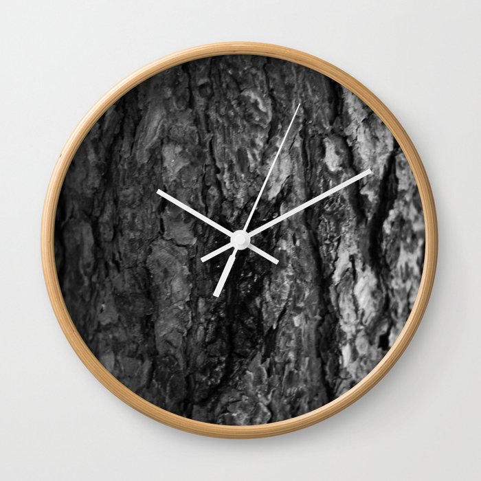  Bark of Tree Wall Clock