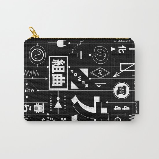 Electric Power Suite In The Key of C Carry-All Pouch