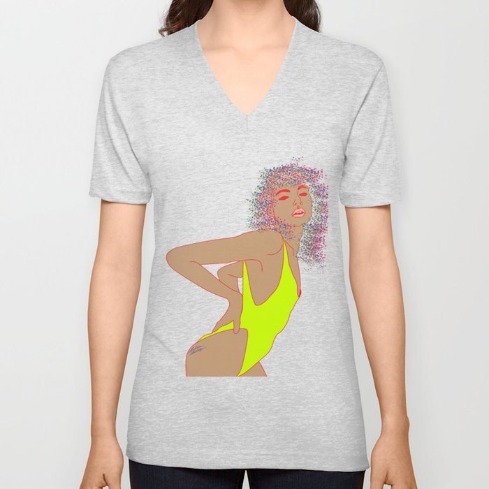high cut t shirt