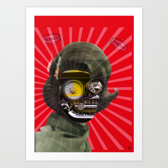 No Vacation Art Print