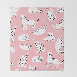 Funny Cats Throw Blankets For Any Room Or Decor Style Society6