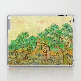 The Olive Orchard, 1889 by Vincent van Gogh Laptop Skin