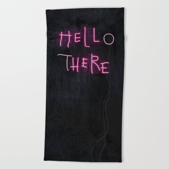 Hell Here Beach Towel