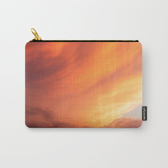 Celestial Fire Clouds Carry-All Pouch