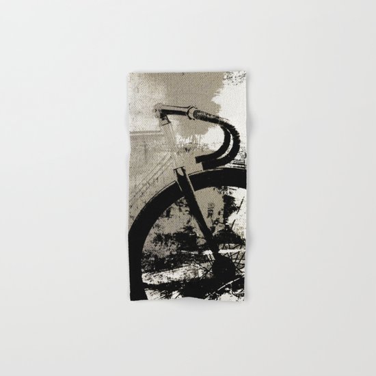 Coal Bike Hand & Bath Towel