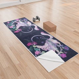Cosmic Fox Yoga Towel