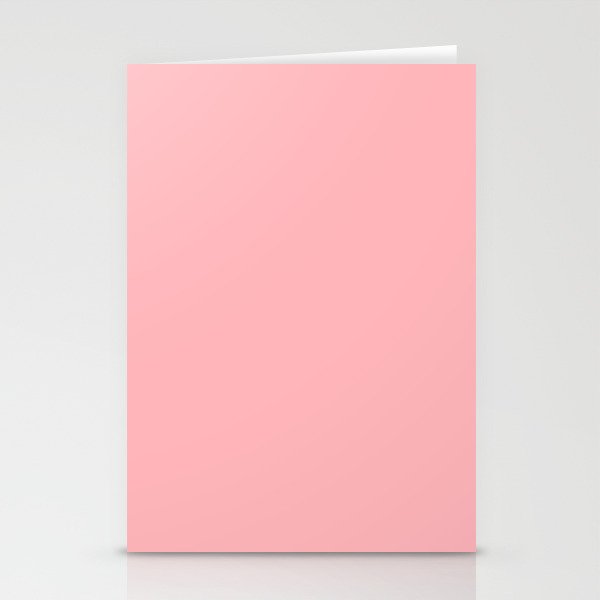 Brain Pink Stationery Cards