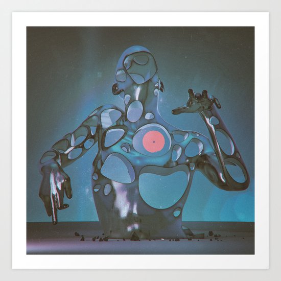 LEFT VENTRICLE (everyday 02.05.16) Art Print