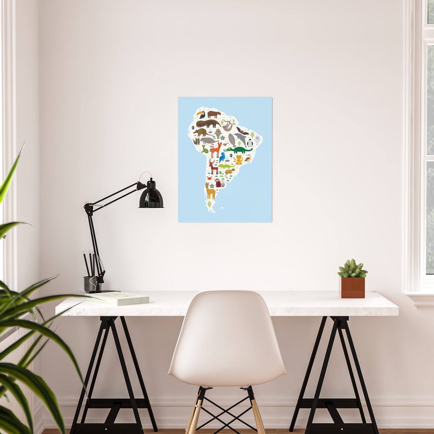 South America Sloth Anteater Toucan Lama Bat Fur Seal Armadillo Boa South America Sloth Anteater Toucan Lama Bat Fur Seal Armadillo Boa Manatee Monkey Dolphin Poster By Ekaterinap Society6