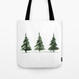 Three Pines Tote Bag
