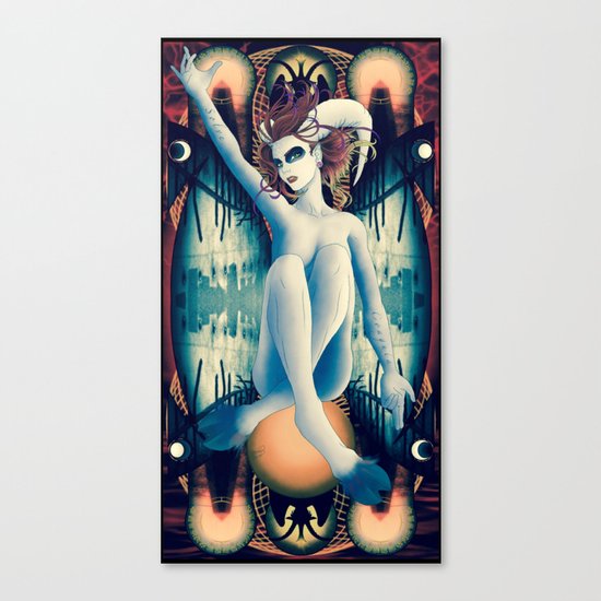 Baphomet Deck Canvas Print