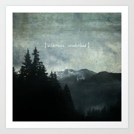 Wilderness Wonderland Art Print