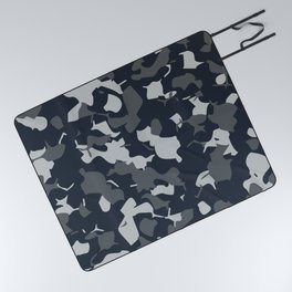 Abstract camouflage seamless pattern Picnic Blanket