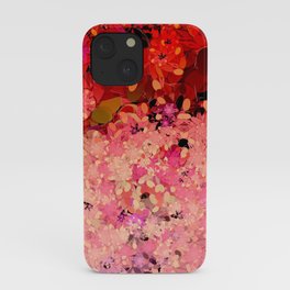 Two Different Worlds -- Floral Pattern iPhone Case