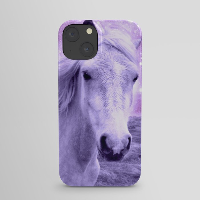 Lavender Horse Celestial Dreams iPhone Case