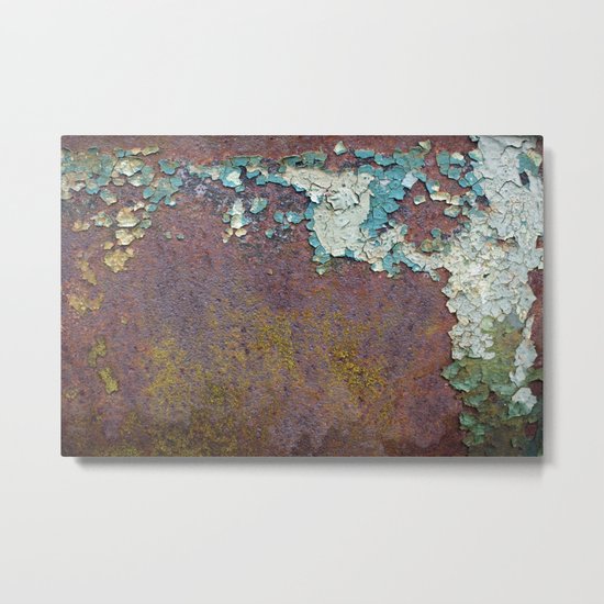 Paint mosaic Metal Print