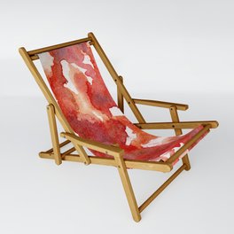 Red Ink Sling Chair