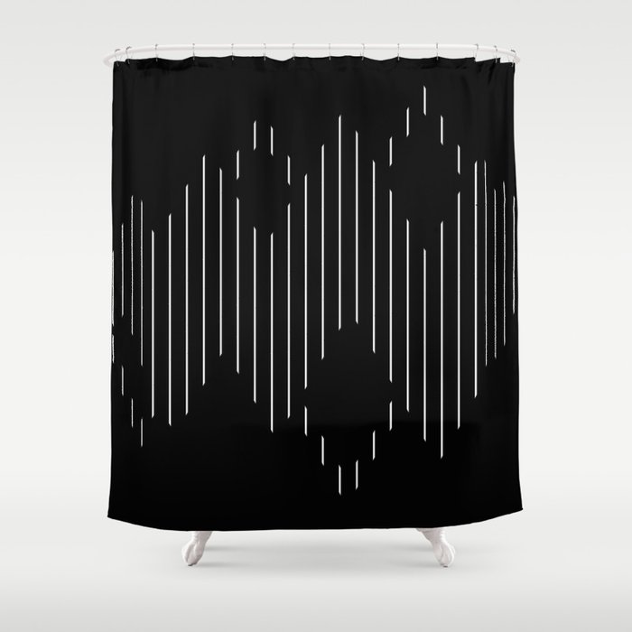 Interference Shower Curtain