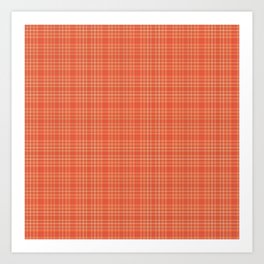 Plaid No. 56 Art Print