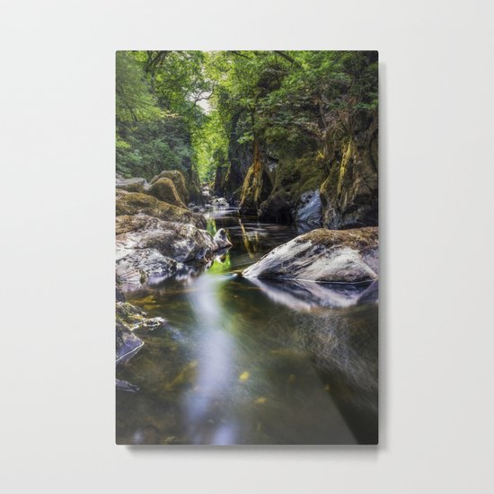 Summer At Fairy Glen Metal Print