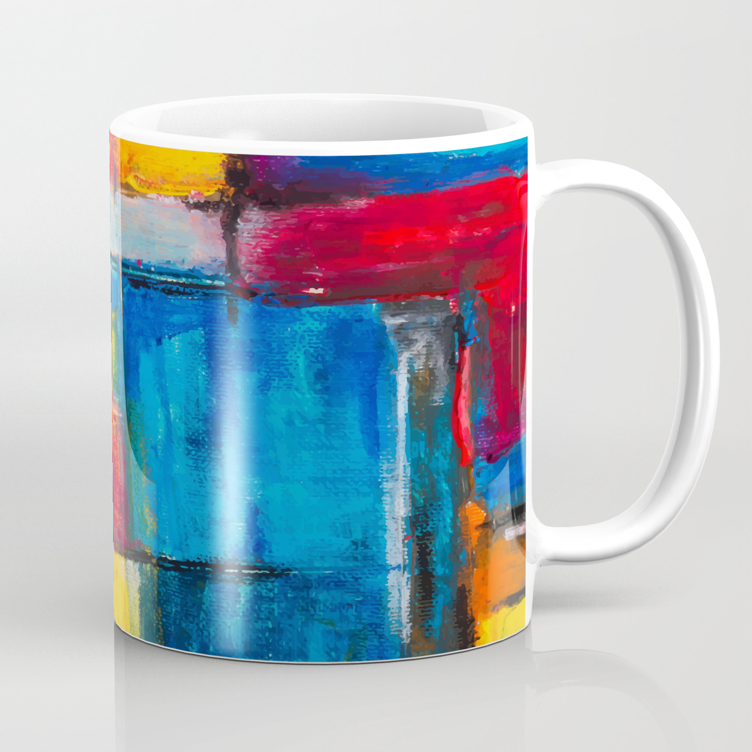 Painting Abstract Coffee Mug By Iskanderox Society6