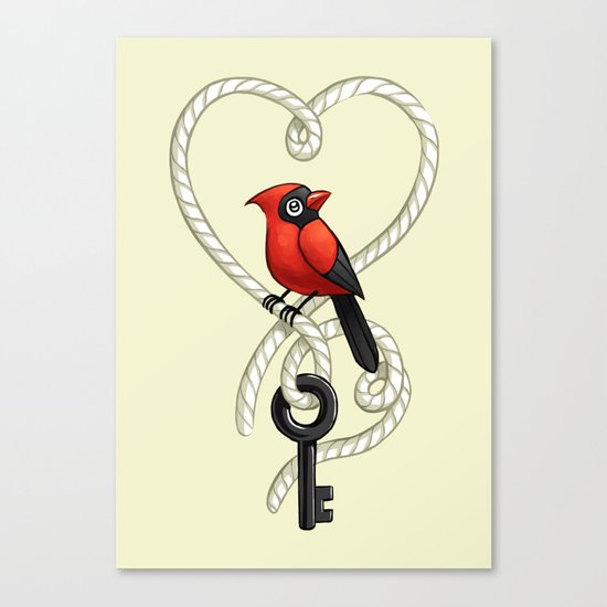 Love Bird Canvas Print