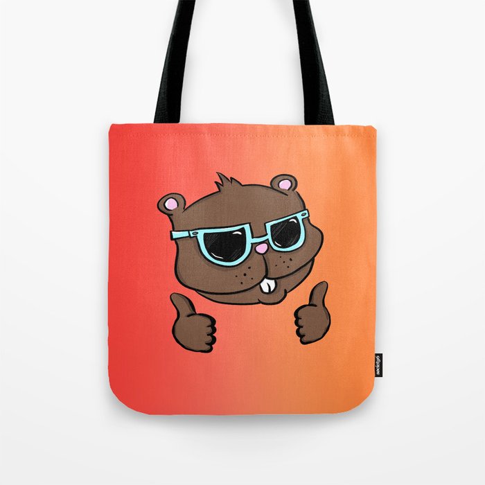 Thumbs Up Gopher Tote Bag
