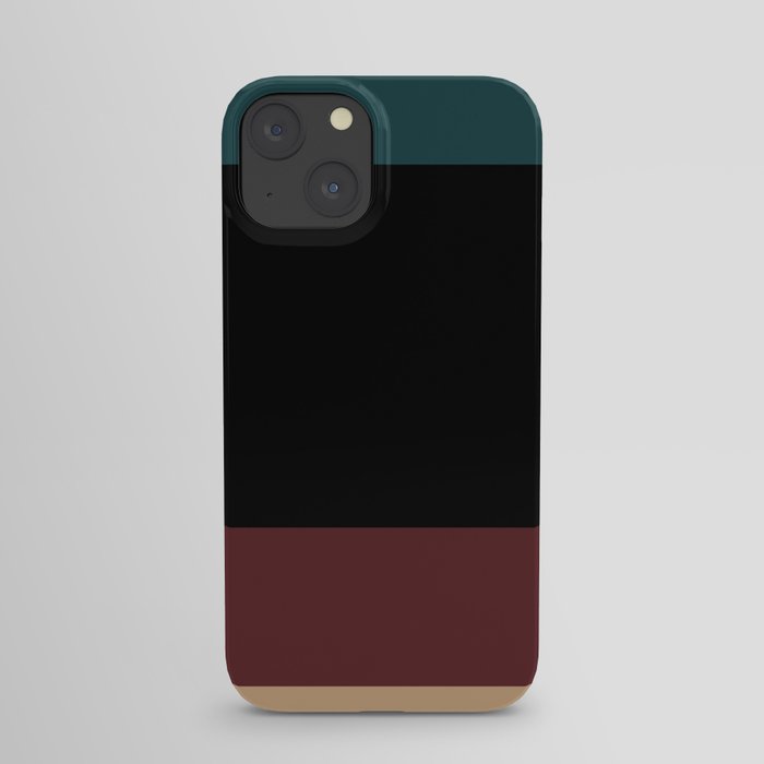 Contemporary Color Block XII iPhone Case