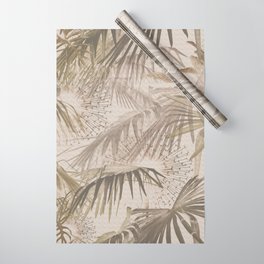 Tropically (neutral color)invert Wrapping Paper